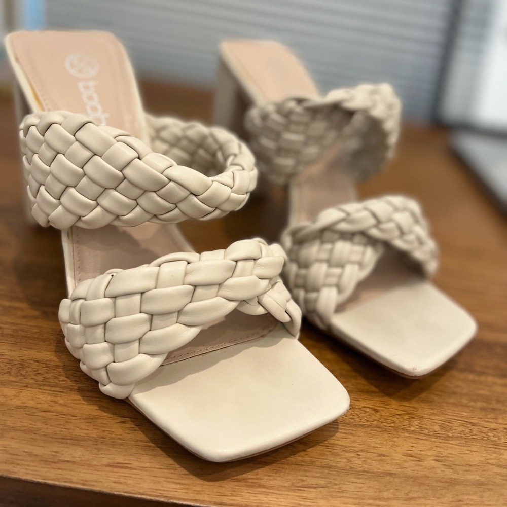 Boohoo opened toe mules